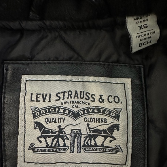 Levi faux leather jacket - Picture 3 of 4